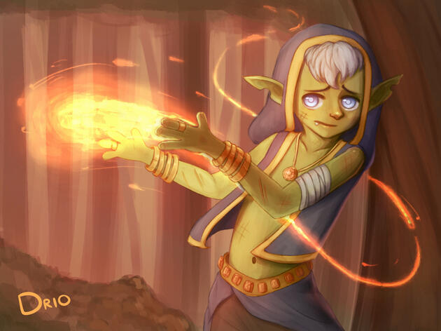 Niko - Goblin Wizard